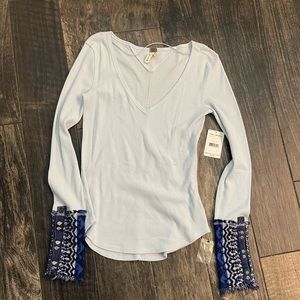 Brand new with tags Free People Top. Size Large.
